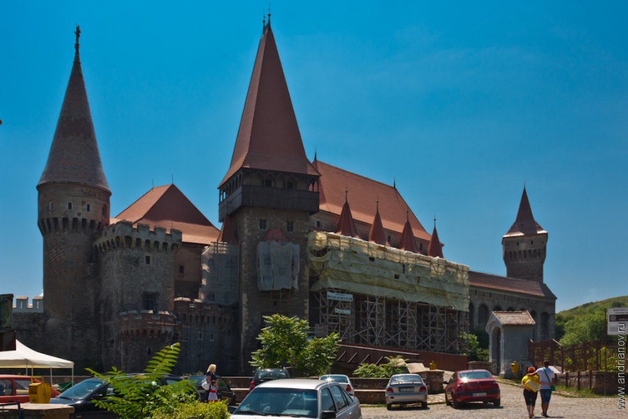Замок Хуньяди в Hunedoara